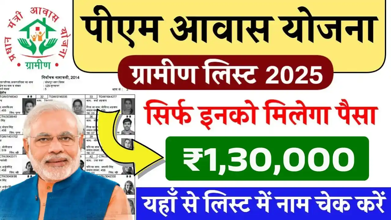 PM Awas Yojana Gramin List 2025