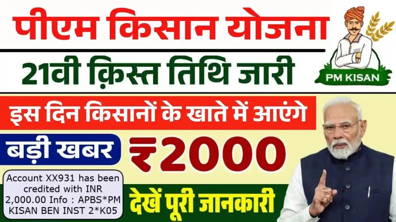 PM Kisan 21th Installment Date Out